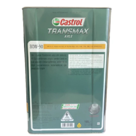 Castrol Axle EPX 80W-90 - 18 Litre Dişli Yağı - 1