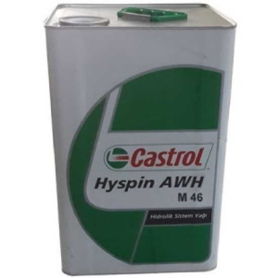 Castrol Hyspin AWH-M 46 - 18 Litre Hidrolik Yağı - 0