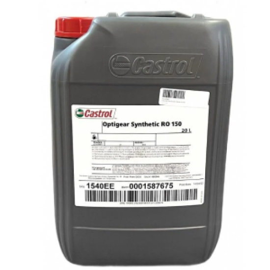 Castrol Optigear Synthetic RO 150 - 20 Litre Sentetik Dişli Yağı - 1