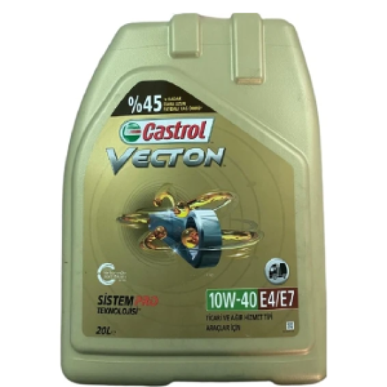 Castrol Vecton 10W-40 E4-E7 - 20 Litre Motor Yağı - 2