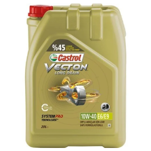 Castrol Vecton Long Drain 10W-40 E6-E9 LS - 20 Litre Motor Yağı