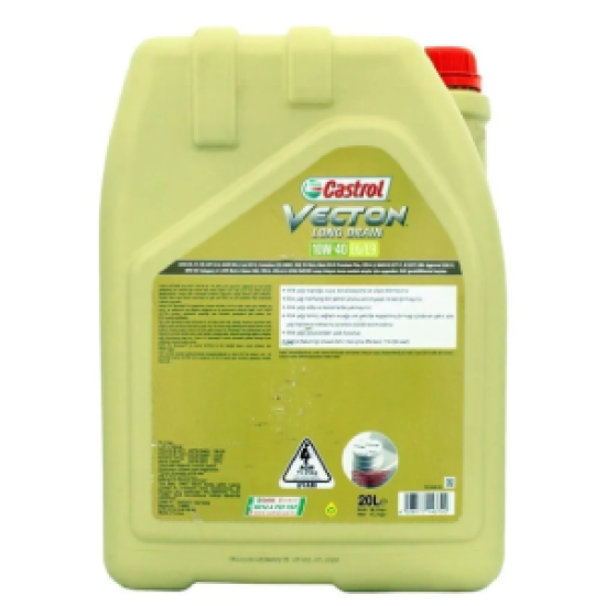 Castrol Vecton Long Drain 10W-40 E6-E9 LS - 20 Litre Motor Yağı - 2