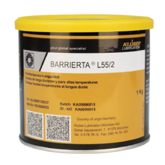 Klüber Barrierta L 55/2 - 1 kg PTFE Teflon Gres Yağı - 2