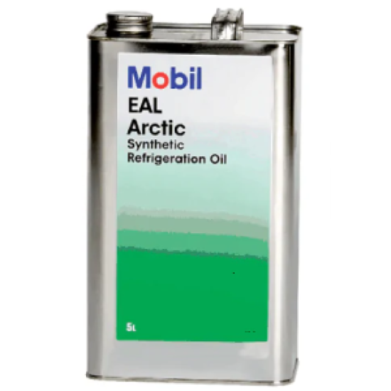 Mobil Eal Arctic 46 - 5 Litre x 4 adet Koli Kompresör Yağı - 1