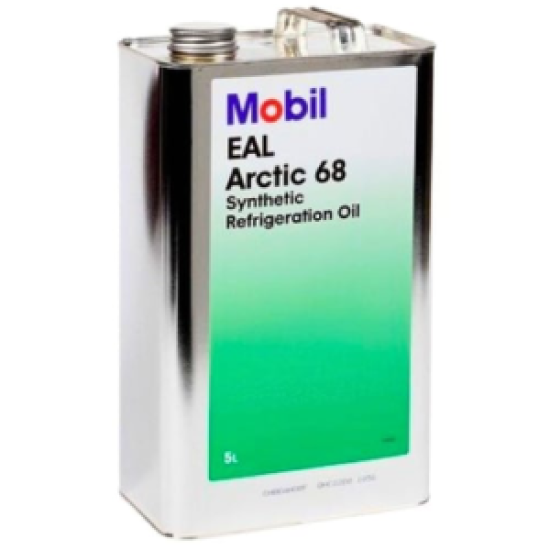 Mobil Eal Arctic 68 - 5 Litre x 4 adet Koli Kompresör Yağı - 1