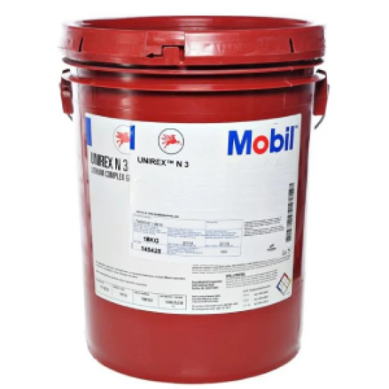 Mobil Unirex N3 - 18 Kg Elektrikli Motor ve Rulman Gres Yağı - 1