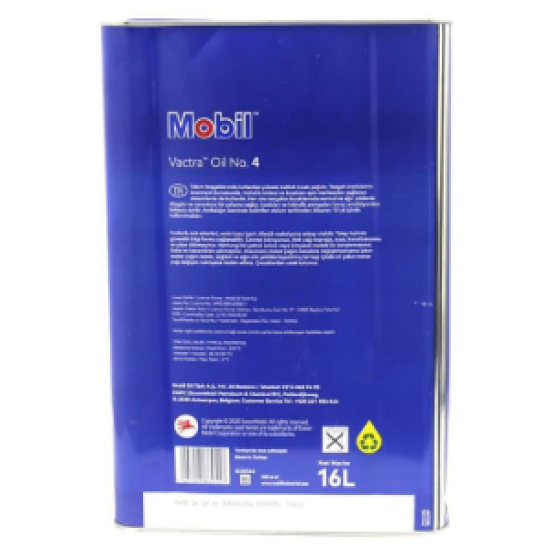 Mobil Vactra Oil No 4 - 16 Litre Tezgah Kızak Yağ - 2