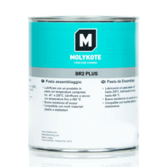 Molykote BR2 Plus - 1 Kg Molibdenli Siyah Gres Yağı - 1