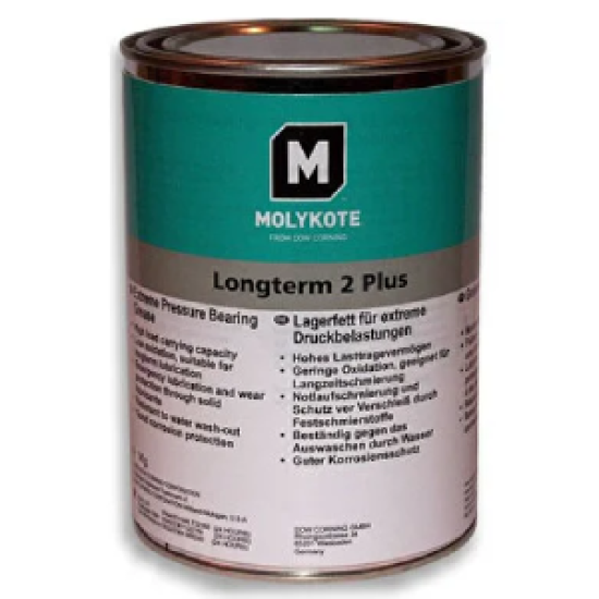 Molykote Longterm 2 Plus - 1 Kg EP Katkılı Ağır Yük Yağlama Gres Yağı - 1