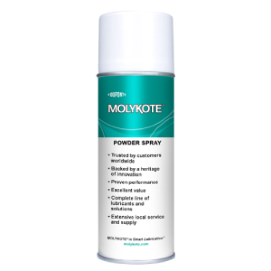 Molykote Powder Spray - 400 ml Sprey Gres Yağı - 1