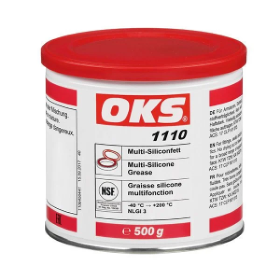 OKS 1110 - 1 Kg Gıda Onaylı Silikon Sızdırmazlık Gres Yağı - 0