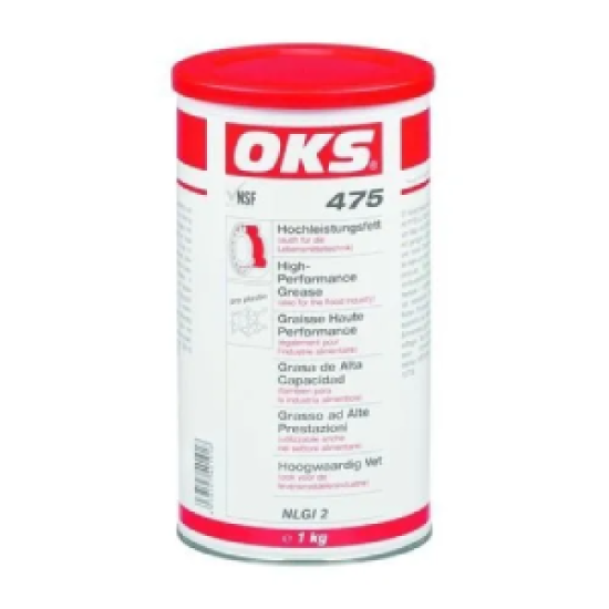 OKS 475 PTFE'li - 1 Kg Gıda Onaylı Yüksek Devir Gres Yağı - 0