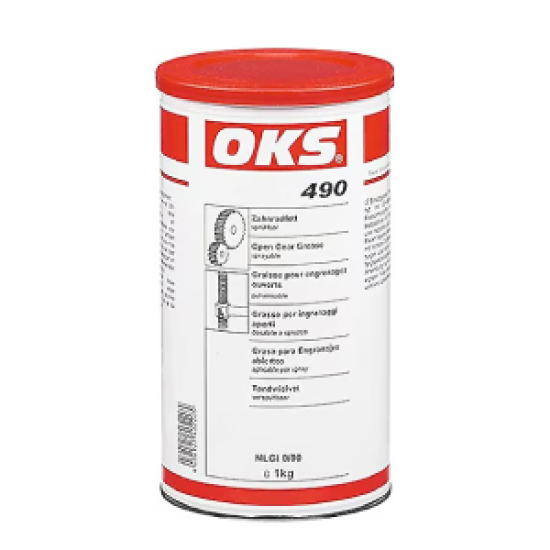 OKS 490 - 1 Kg Açık Dişlilere Grafitli Gres Yağı - 0