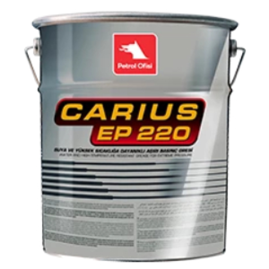 Petrol Ofisi Carius EP 220 - 15 Kg Mavi Gres Yağı - 1