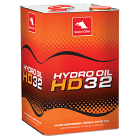 Petrol Ofisi Hydro Oil HD 32 - 17 Litre Endüstriyel Hidrolik Yağ - 1