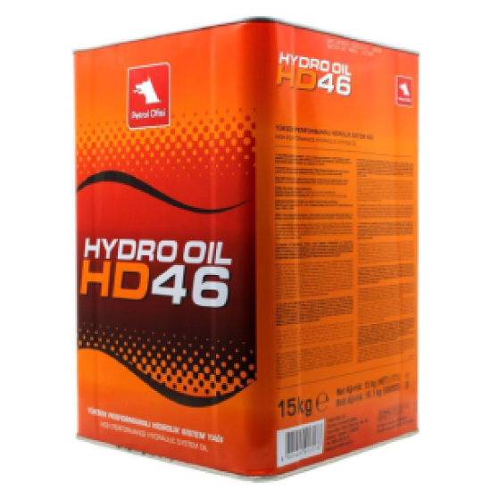 Petrol Ofisi Hydro Oil HD 46 - 17 Litre Endüstriyel Hidrolik Yağ - 2