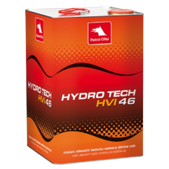 Petrol Ofisi Hydro Tech HVI 46 - 17 Litre Hidrolik Yağı - 0