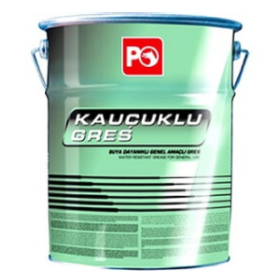 Petrol Ofisi Kauçuklu Gres - 14 kg Lityum Sabunlu Yeşil Gres Yağı - 2