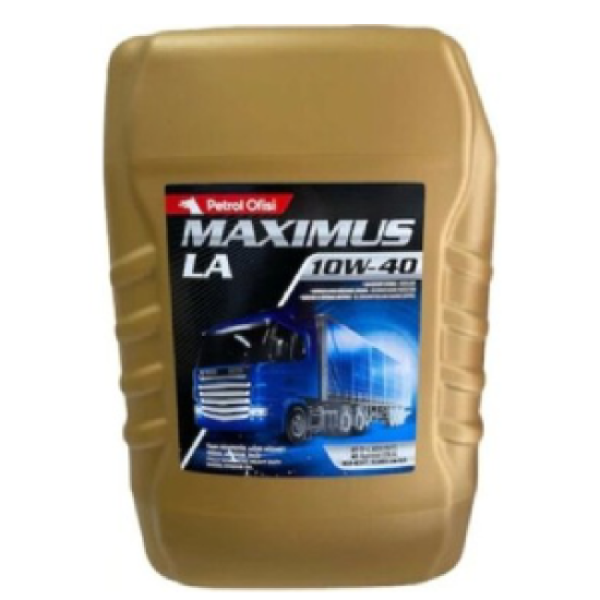 Petrol Ofisi Maximus LA 10W-40 - 20 Litre Motor Yağı - 1