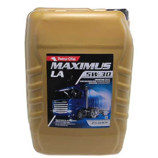 Petrol Ofisi Maximus LA 5W-30 - 20 Litre Motor Yağı - 1