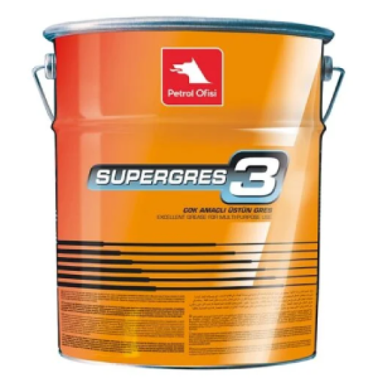 Petrol Ofisi Super Gres 3 - 15 kg Gres Yağı - 0