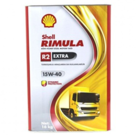 Shell Rimula R2 Extra 15W-40 - 18 Litre Motor Yağı - 0