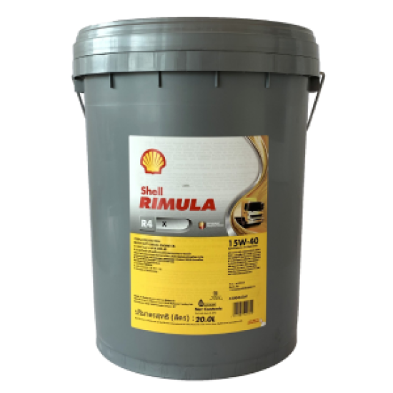 Shell Rimula R4 X 15W-40 - 20 Litre Motor Yağı - 1