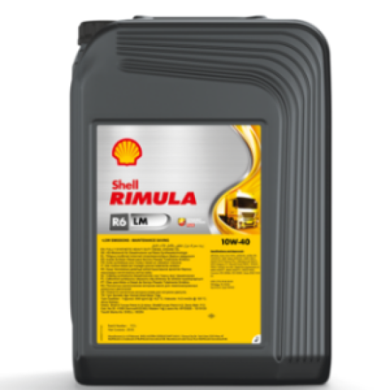 Shell Rimula R6 LM 10W-40 - 20 Litre Motor Yağı - 0