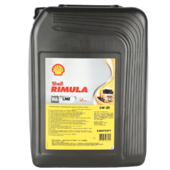 Shell Rimula R6 LME 5W-30 - 20 Litre Motor Yağı - 0