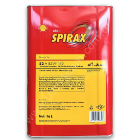 Shell Spirax S2 A 85W-140 - 16 Litre Şanzıman Dişli Yağı - 0