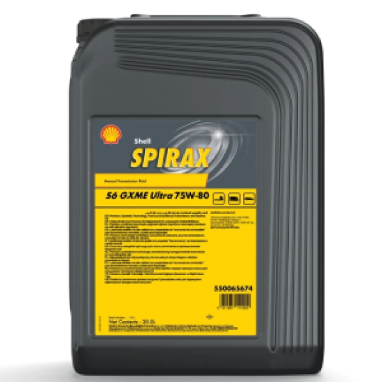 Shell Spirax S6 GXME 75W-80 - 20 Litre Dişli Yağı - 0