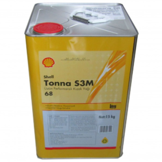 Shell Tonna S3 M 68 - 15 Litre Kızak Yağı - 1