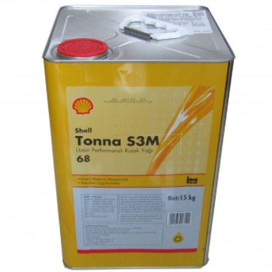 Shell Tonna S3 M 68 - 15 Litre Tezgah Kızak Yağ - 1