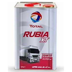 Total Rubia XT 20W-50 - 18 Litre Motor Yağı